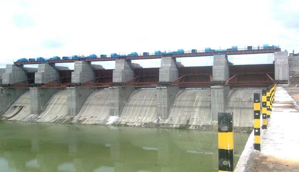 Mangrul High Level Barrage — vertical lift gates fabricated by Strivo Steels